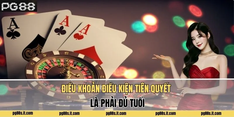 Điều khoản điều kiện tiên quyết là phải đủ tuổi