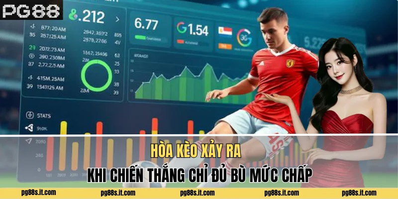 Hòa kèo xảy ra khi chiến thắng chỉ đủ bù mức chấp
