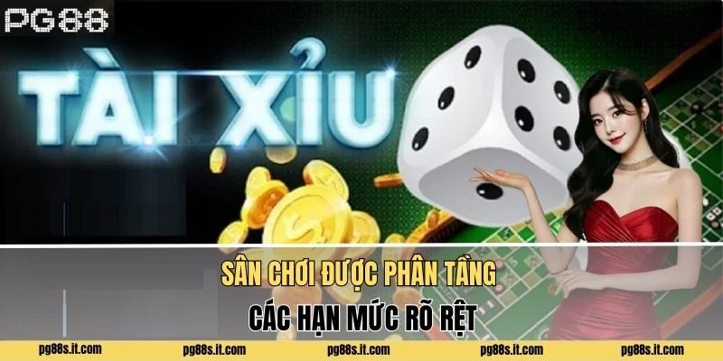 Sân chơi được phân tầng các hạn mức rõ rệt