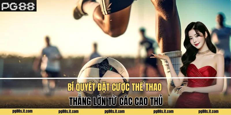 Bí quyết đặt cược thể thao thắng lớn từ các cao thủ