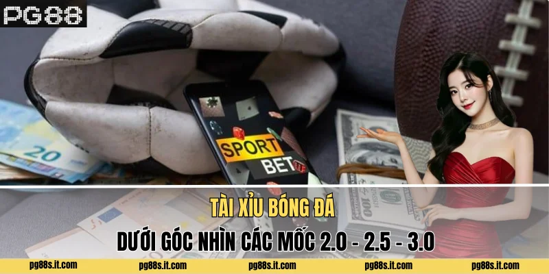 Tài Xỉu Bóng Đá Dưới Góc Nhìn Các Mốc 2.0 - 2.5 - 3.0